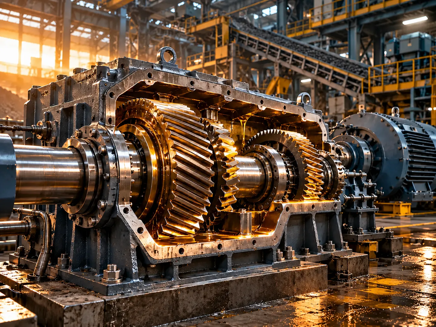 Prymol Industrial Gear Oil extreme pressure technology